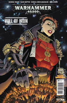 Variant Cover for Warhammer 40,000: Will of Iron #1