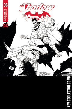 Variant Cover for The Shadow / Batman #6