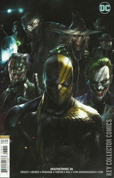 Variant Cover for Deathstroke #36