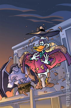Variant Cover for Gargoyles / Darkwing Duck #4