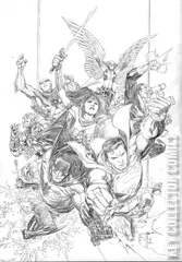 Variant Cover for Justice League #1