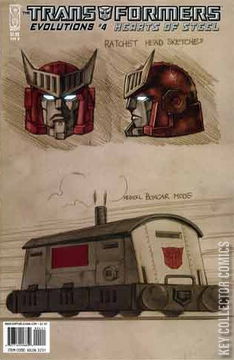 Variant Cover for Transformers: Evolutions - Hearts of Steel #4