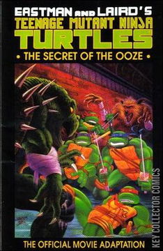 Variant Cover for Teenage Mutant Ninja Turtles The Movie II: The Secret of the Ooze #1