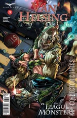 Variant Cover for Van Helsing vs. The League of Monsters #3