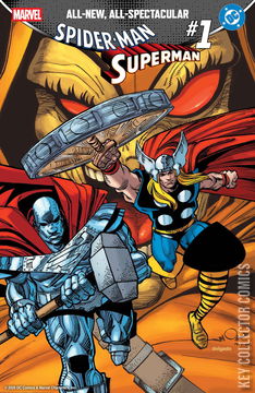 Variant Cover for Marvel / DC: Spider-Man / Superman #1