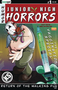 Variant Cover for Junior High Horrors: Return of the Walking Flu - Vaccine Edition #1