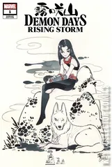 Variant Cover for Demon Days: Rising Storm #1