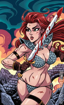 Variant Cover for Red Sonja: Birth of the She-Devil #1