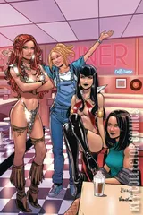 Variant Cover for Red Sonja and Vampirella Meet Betty and Veronica #11