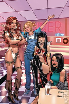 Variant Cover for Red Sonja and Vampirella Meet Betty and Veronica #11