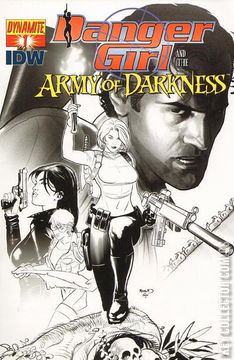 Variant Cover for Danger Girl and the Army of Darkness #1