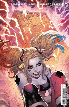 Variant Cover for Multiversity Harley Screws Up The DCU #3