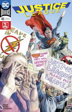 Variant Cover for Justice League #40