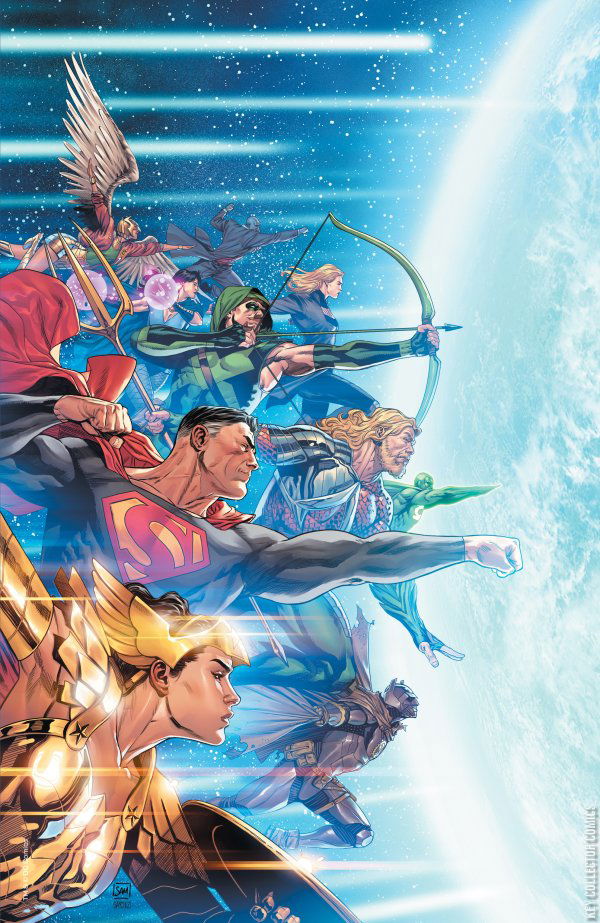 Variant Cover for Dark Crisis On Infinite Earths #5