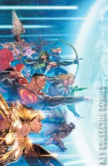 Variant Cover for Dark Crisis On Infinite Earths #5