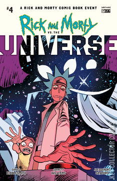 Variant Cover for Rick and Morty vs. the Universe #4