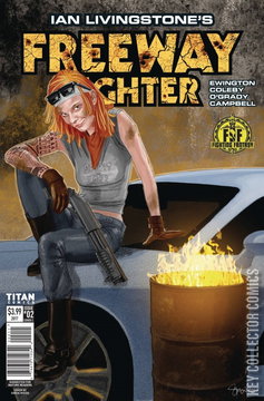 Variant Cover for Ian Livingstone's Freeway Fighter #2