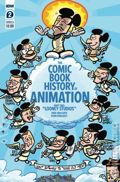 Variant Cover for The Comic Book History of Animation #2