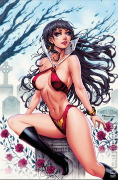 Variant Cover for Vampirella: Dead Flowers #3