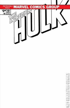 Variant Cover for Incredible Hulk #181