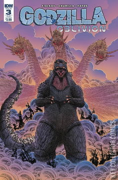 Variant Cover for Godzilla: Oblivion #3