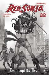Variant Cover for Red Sonja: Death and the Devil #4