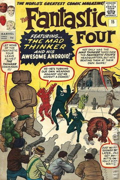 Variant Cover for Fantastic Four #15