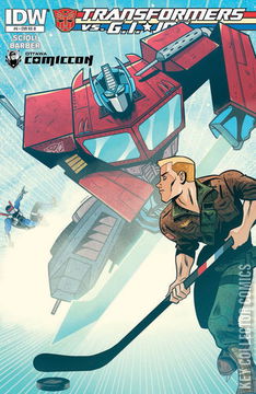 Variant Cover for Transformers vs. G.I. Joe #6