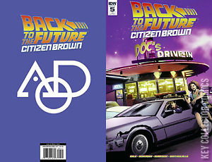 Variant Cover for Back to the Future: Citizen Brown #5