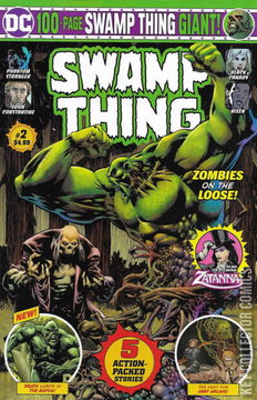 Variant Cover for Swamp Thing Giant #2