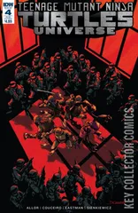 Cover for Teenage Mutant Ninja Turtles: Universe #4