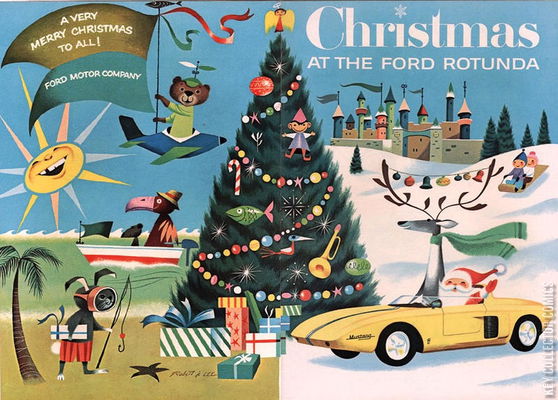 Christmas at the Ford Rotunda