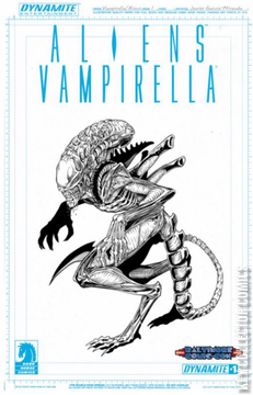 Variant Cover for Aliens / Vampirella #1