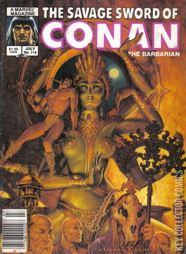 Variant Cover for Savage Sword of Conan, The #114