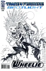 Variant Cover for Transformers Spotlight: Wheelie #1