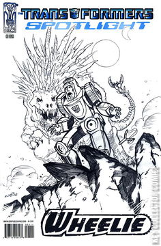 Variant Cover for Transformers Spotlight: Wheelie #1