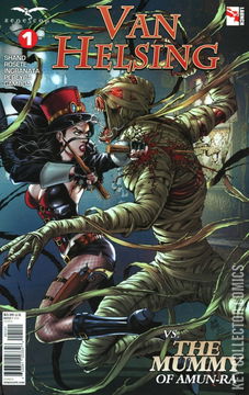 Variant Cover for Van Helsing vs. The Mummy of Amun-Ra #1