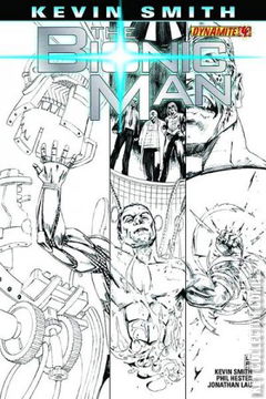 Variant Cover for The Bionic Man #4