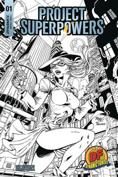 Variant Cover for Project Superpowers #1