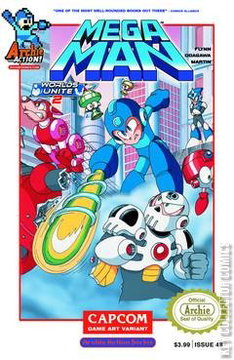 Variant Cover for Mega Man #48