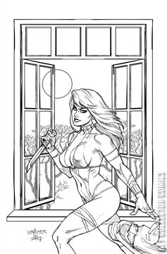 Variant Cover for Sheena: Queen of the Jungle #1