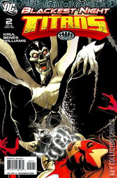 Variant Cover for Blackest Night: Titans #2