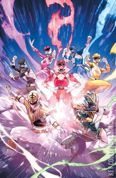 Variant Cover for Mighty Morphin Power Rangers #55