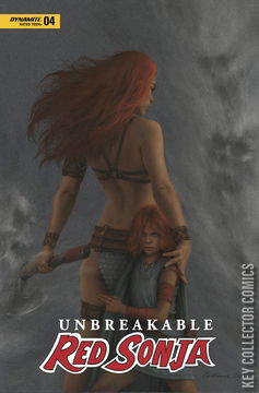 Variant Cover for Unbreakable Red Sonja #4