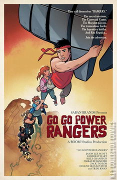 Variant Cover for Go Go Power Rangers #12