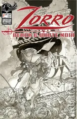 Cover for Zorro: Black and White Noir #1
