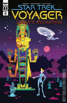 Variant Cover for Star Trek: Voyager - Seven's Reckoning #2