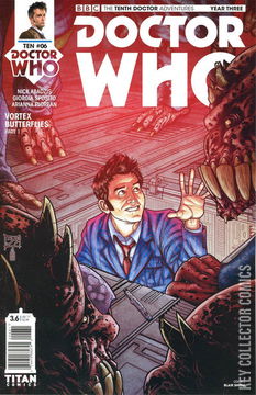 Variant Cover for Doctor Who: The Tenth Doctor - Year Three #6