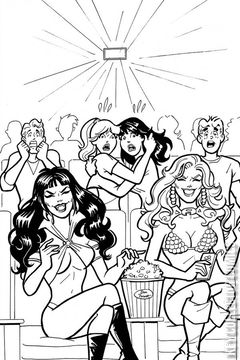 Variant Cover for Red Sonja and Vampirella Meet Betty and Veronica #7