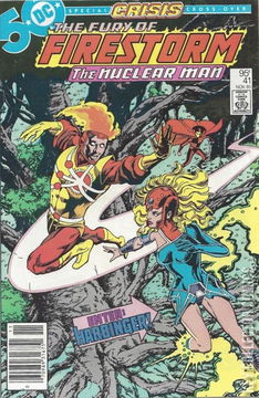 Variant Cover for Firestorm the Nuclear Man #41